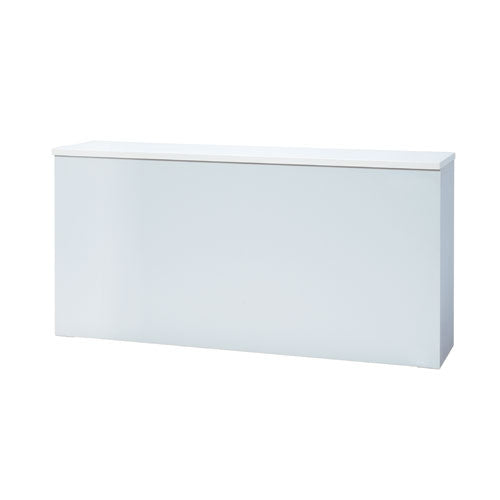 PLUS（プラス）オフィス家具 ハイカウンター CS-189HS 中棚なし WH　