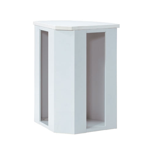 PLUS（プラス）オフィス家具 ハイコーナーカウンター CS-99HR WH　