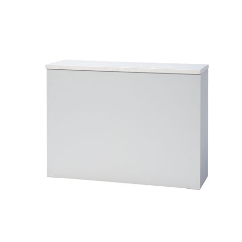 PLUS（プラス）オフィス家具 ハイカウンター CS-129HST 中棚付 WH　
