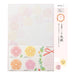 33212006 カラー色紙 半透明シール付 花柄 デザインフィル 4902805332125