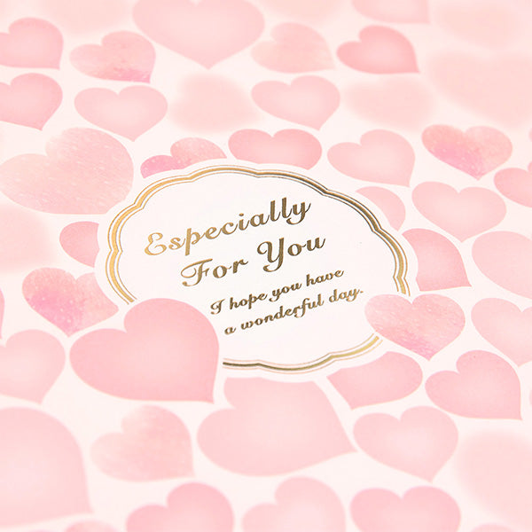 33224006 たくさん書けるミドリ カラー色紙 三つ折りリボン ハート柄デザインフィルIAZ02GE デザインフィル 4902805332248（3セット）