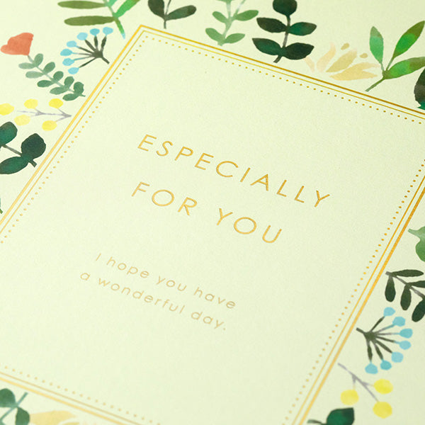 カラー色紙 三つ折りリボン花柄 33256 ミドリ 33256006　4902805332569（3セット）