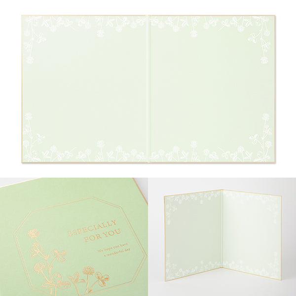 ミドリ シキシ＜Ｓ＞シール・フウトウツキクローバー 33275006　4902805332750