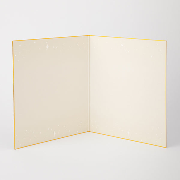 ミドリ  カラー色紙 寄せ書きシール36枚・スリーブケース付 扉 紺(33277006) 　4902805332774（10セット）