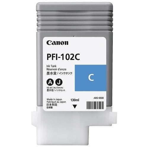 Canon ink cartridge PFI-102C cyan