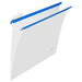 Ten pieces of positive PP hanger folder PHF-B4 blue