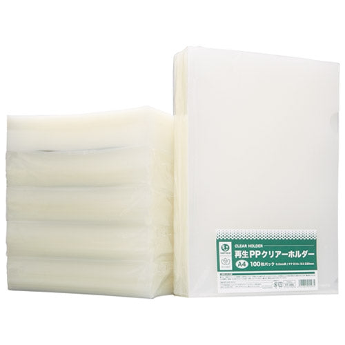 Join tex reproduction PP clear holder A4*600 枚 D500J-6