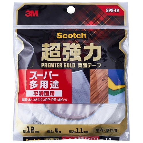 スリーエムジャパン プレミアゴールドスーパー SPS-12 12mm×4m 4548623157290