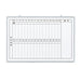 PLUS（プラス）オフィス家具 壁掛ホワイトボード JM-9060MS 月予定縦　4547345023739
