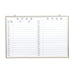 PLUS（プラス）オフィス家具 壁掛ホワイトボード NV23YJ 月予定　4965719173574