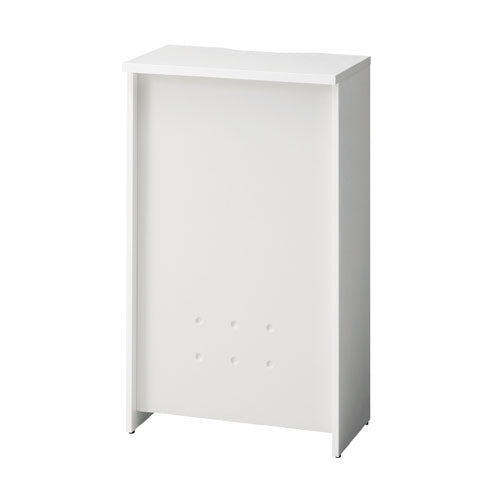 PLUS（プラス）オフィス家具 カウンター BF-06HI W1/W4 ホワイト　