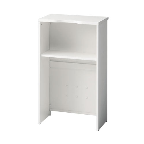 PLUS（プラス）オフィス家具 カウンター BF-06HI W1/W4 ホワイト　