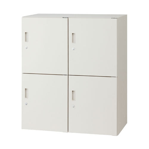 PLUS（プラス）オフィス家具 スタックキャビ ロッカー4人用 FL-G11　