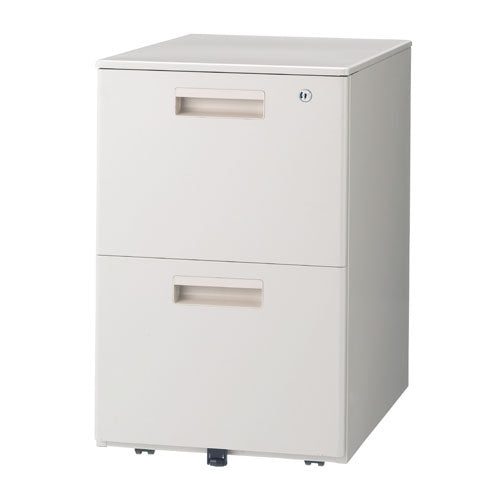 PLUS（プラス）オフィス家具 キャビネット2段 GT-462SC WG　