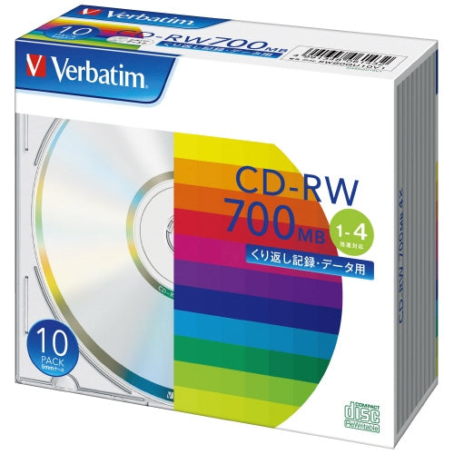 Mitsubishi Chemical Corp. media CD-RW [700MB] SW80QU10V1 ten pieces