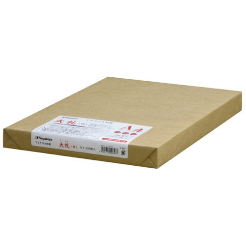 長門屋商店 ＯＡ大札和紙 ナ-857 A4 白 250枚