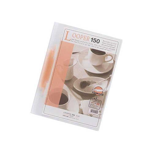 LIHITLAB looper 150 file F-3016-3 A4S red 4903419150921