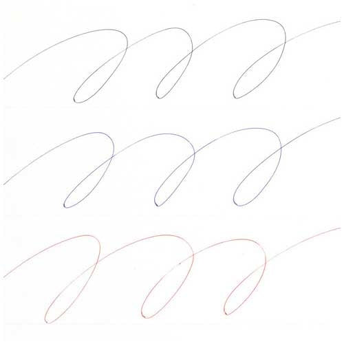 MITSUBISHI PENCIL jet stream three colors SXE340005.1 white