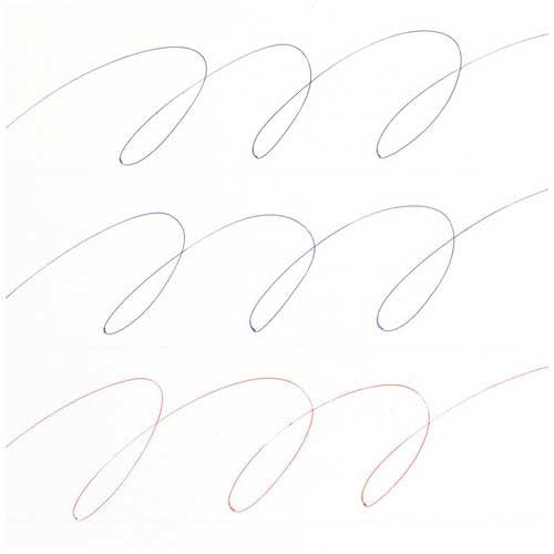 MITSUBISHI PENCIL jet stream three colors SXE340005.9 navy