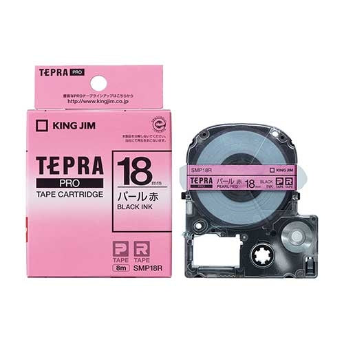 It is lindera 18mm in King Jim PRO tape pearl SMP18R red