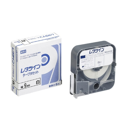 Max letting tape LM-TP 309 W white 9 mm x 8 m