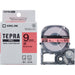King Jim Tepla PRO tapes SC9R red to black 9 mm