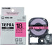King Jim Tepla PRO tapes SC18P peach to black 18 mm