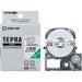 King Jim Tepra PRO Tape Papiretiket SP12K Hvid/Sort 12mm 4971660751327