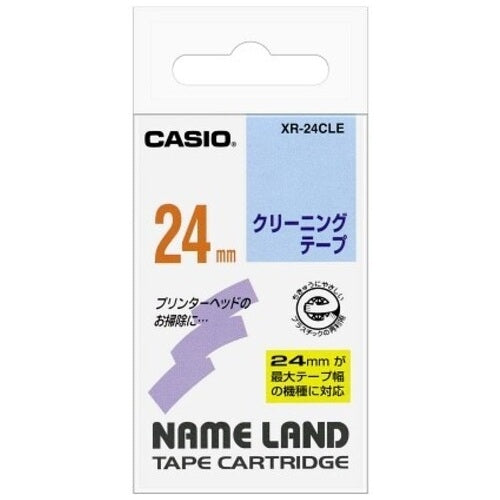 CASIO COMPUTER Co., Ltd. cleaning tape XR-24CLE 24mm