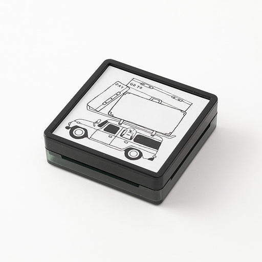 35391006 OS スタンプ 浸透印 お出かけ 35391 デザインフィル 4902805353915（2セット）