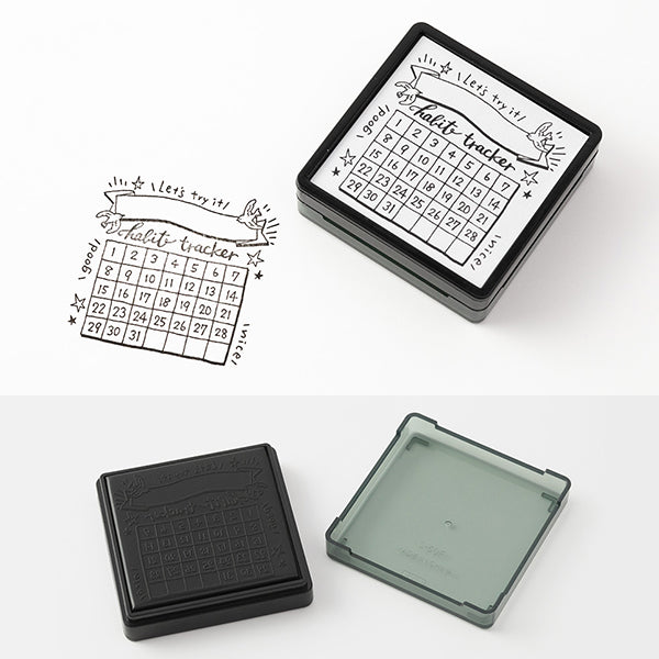 35392006 浸透印 ハビットトラッカー 35392 デザインフィル 4902805353922（2セット）