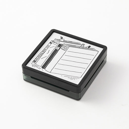 OS スタンプ 浸透印 本 35395 ミドリ 35395006（2セット）