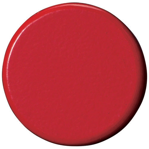 Smart Value Stærk Farve Magnet Malet 25mm Rød B273J-R