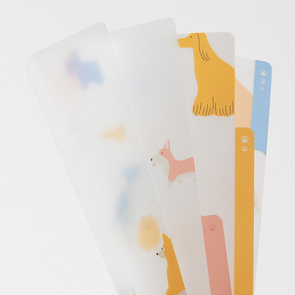 OS 3PクリアホルダーA5 イヌ 35470 ミドリ 35470006（10セット）