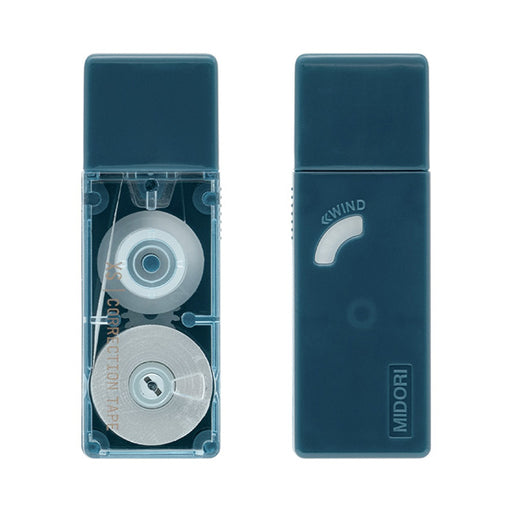 ミドリ ＸＳ修正テープ紺Ａ 35517006　4902805355179（5セット）