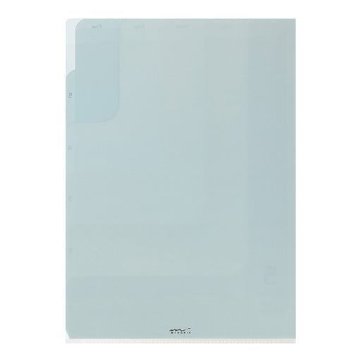 ミドリ ５ポケットクリアホルダー＜Ａ４＞ツーウェ 35576006　4902805355766（5セット）