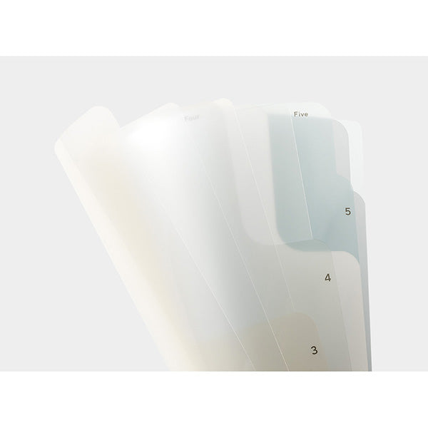 ミドリ ５ポケットクリアホルダー＜Ａ４＞ツーウェ 35576006　4902805355766（5セット）