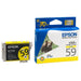 Epson ink cartridge ICY59 yellow