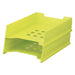 LIHITLAB. マルチレタートレー A-7300-6 黄緑 4903419839154