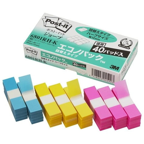 3M Japan Post-it 6801RH-K flag 詰換 half