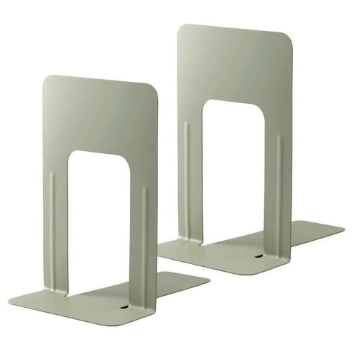 プラス ブックエンド L BS-201 エルグレー 2枚 4977564304973