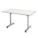 PLUS（プラス）オフィス家具 テーブル KS-1275 W ホワイト　