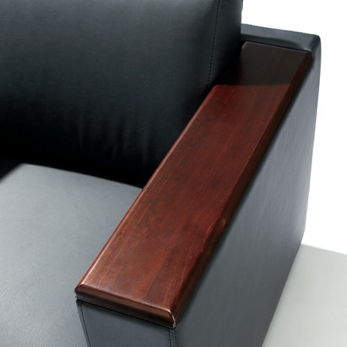 PLUS（プラス）オフィス家具 応接チェア GOS-01KRR 1人掛け　