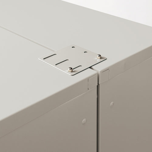 PLUS（プラス）オフィス家具 複式固定金具 GR-FK WG　