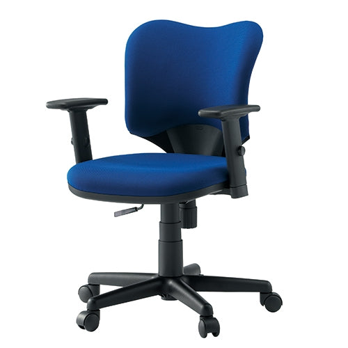 PLUS（プラス）オフィス家具 事務イス プロップ肘付 KD-A92SL BL　