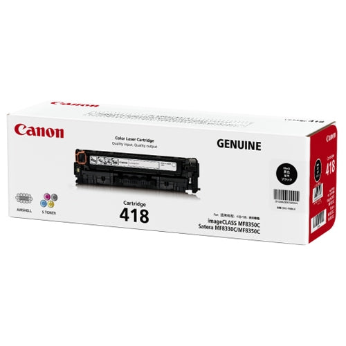 Canon toner cartridge CRG-418BLK black