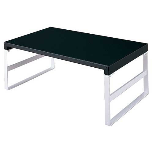 LIHITLAB. 机上台390mmハイ A-7331-24 黒 4903419812805