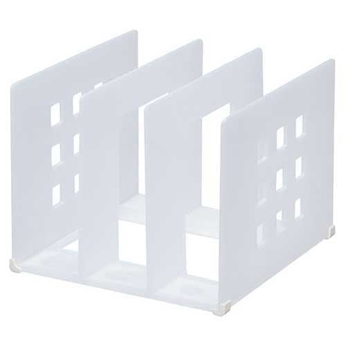 LIHITLAB partition rack L A-7321-1 milk white