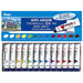 Pentel Acrylic Gouache Laminated Tube 12 Colors 4902506258915