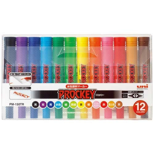 MITSUBISHI PENCIL プロッキー PM150TR12CN 12 colors